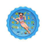 Toys For Kids Boys Girls Spray Pool Sprinkler Pad Water Spray Pad Splash Play Mat Toys Inflatable Splash Play