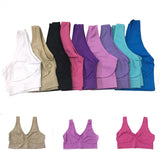 Seamless Breathable Bra Bottoming Fitness Shirt Without Steel Ring Support