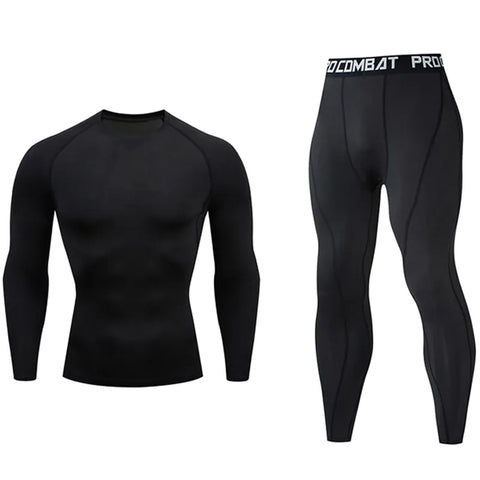 Men's Running/Jogging Set; Jogging Thermo Underwear