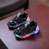 Kids Luminous Shoes; Children's LED Sneakers For Girls Toddler