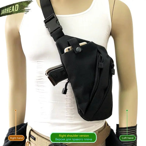 Multifunctional Concealed Tactical Storage Gun Bag Holster Men's .