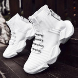 Plus Size High Top Massive Sports Sock Boot Men Sock Sneakers Men's Running Sport Shoes