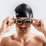 Men Swimming Shorts Waterproof Competition Swim Equipment Goggles with Ear-plug