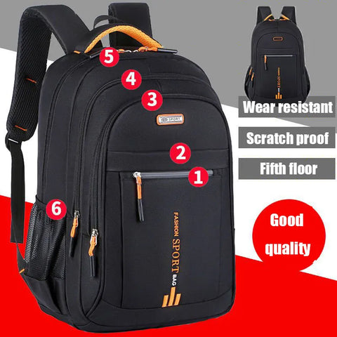 Men's Backpacks Oxford Waterproof Rucksack Business Computer Bag.