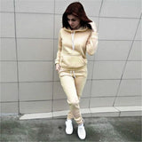 Women Casual Hoodies Sweatshirt and Pants