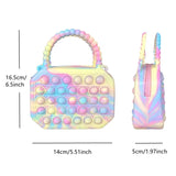 Pop Purse Silicone Sensory Push Pop Bubble Bag Crossbody Bag