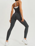 IAMSURE Sporty Activewear Patchwork Jumpsuits Fake 2 Piece .