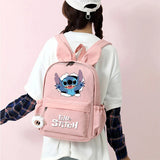 Cute Disney Lilo Stitch Backpack for Girl Boy Student