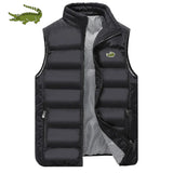 Men's Autumn and Winter High Quality Brand Cotton Tank Top Jacket.