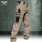 Men's Cargo Pants Multi Pockets Work Trousers Casual Tactical Pants Male .