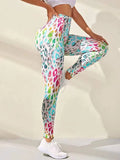 New 3D Print Tie Dye Sports Pants Women Seamless  Leggings .