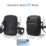 HcanKcan Men's Bag Luxury Men Shoulder Bag For 9.7" iPad Casual Crossbody Bags.