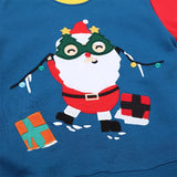 Jumping Meters 2-7T 2023 Boys Girls Santa Claus Sweatshirts