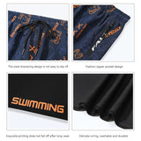 Men Teens Swim Trunks Anti Embarrassment Loose Quick Dry Swimming Shorts