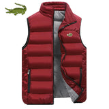 Men's Autumn and Winter High Quality Brand Cotton Tank Top Jacket.