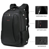 Lifetime Warranty Men's Backpack 14 15.6 17.3inch Laptop Backpack Bag For Men Anti Theft School Backpack Male Travel Bag Mochila