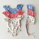 Kids Baby Girls Swimwear Summer Baby Girls One-piece Swimsuit