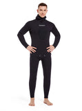 HOT 5MM SCR Neoprene Wetsuit Men Tops Pants Diving Suit Equipment Underwater