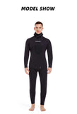 HOT 5MM SCR Neoprene Wetsuit Men Tops Pants Diving Suit Equipment Underwater