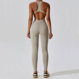 Yoga Jumpsuit Fitness Sports Overalls Gym Clothing Set .