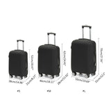 Elastic Luggage COVER only for Travel Suitcase / Protective Cover Luggage Trolley Dust Cover Fit for 18-28'' Bag